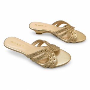 Gold Studded Sandals